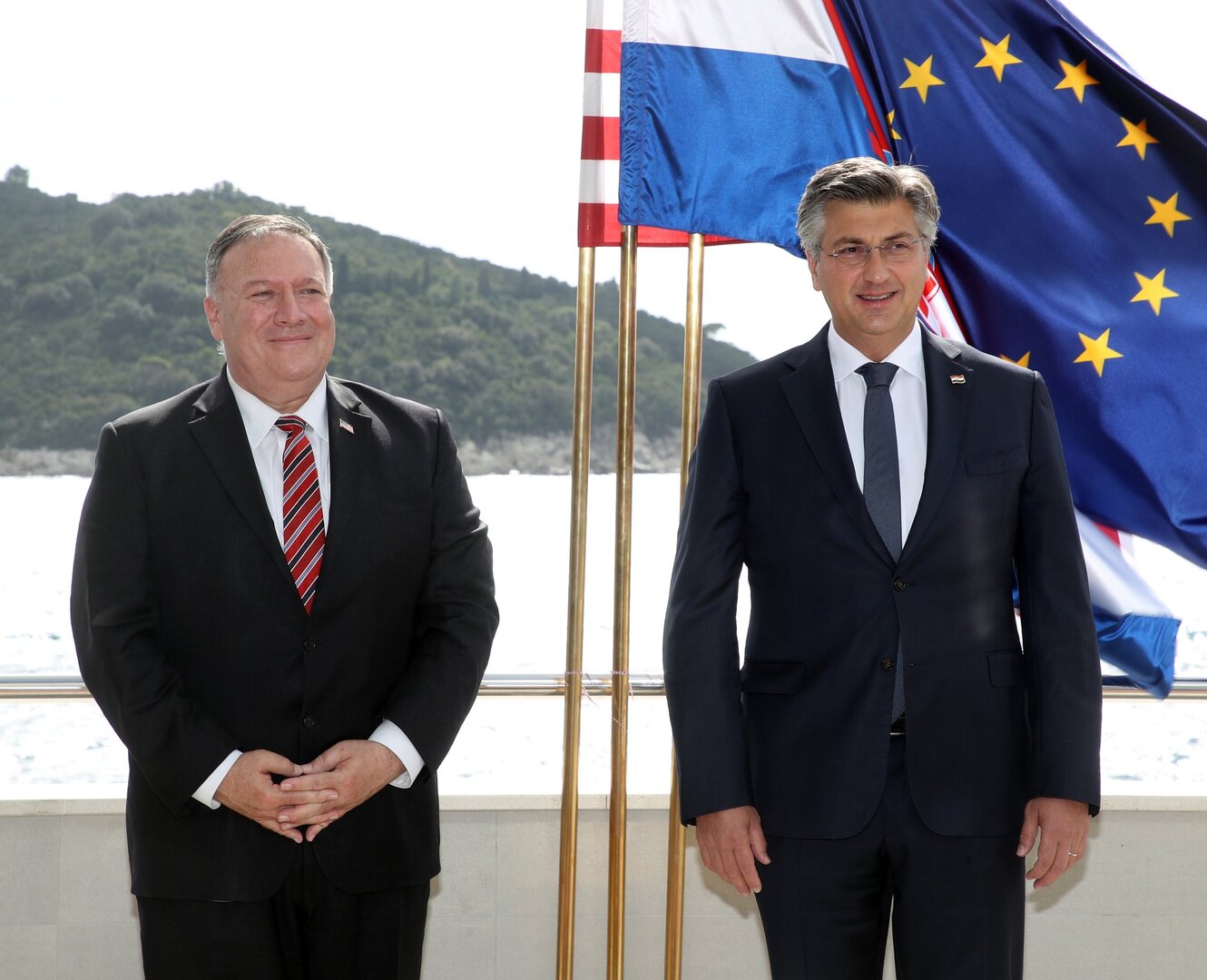 Pompeo i Plenković razgovarali i o BiH - slika 1